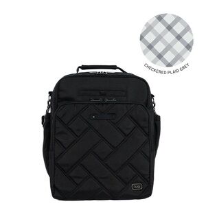 EUC LUG Ranger XL 2 Duffel Bag Carry On Tote BRUSHED BLACK